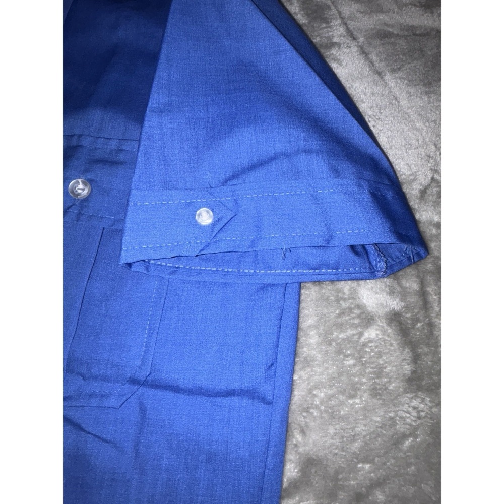Vintage British Imperial Mens Dress Shirt Permanent Press Small 14-14 1/2 - Picture 6 of 10